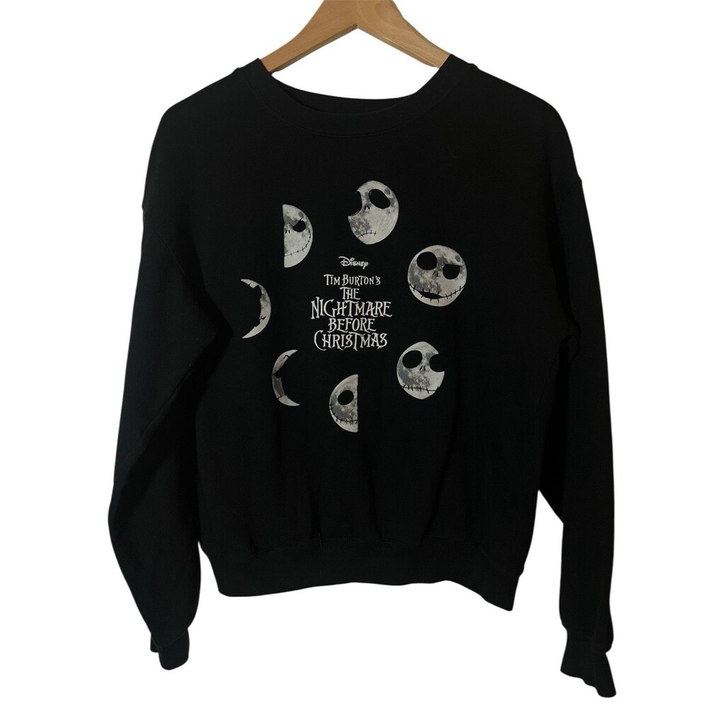 The Nightmare Before Christmas Women's Crew Neck Sweatshirt - Size Medium 7/9